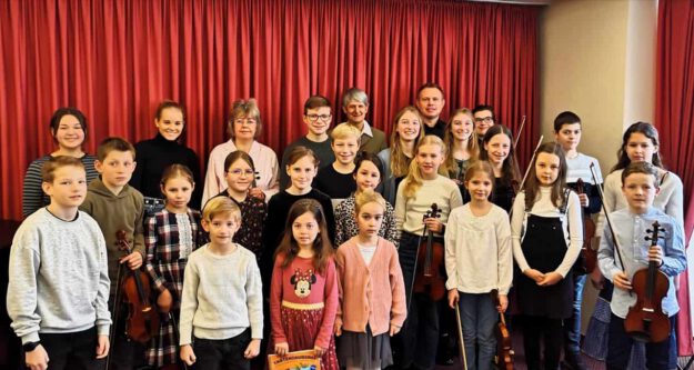 Klassenkonzert mit der Violin- und Klavierklasse